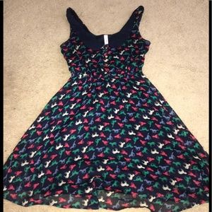 Women’s sleeveless dress with horses